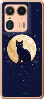 Силіконовий чехол Cute Cat Celestial/Witchy для Motorola Moto X50 Ultra - 6787u-3866 изображение 