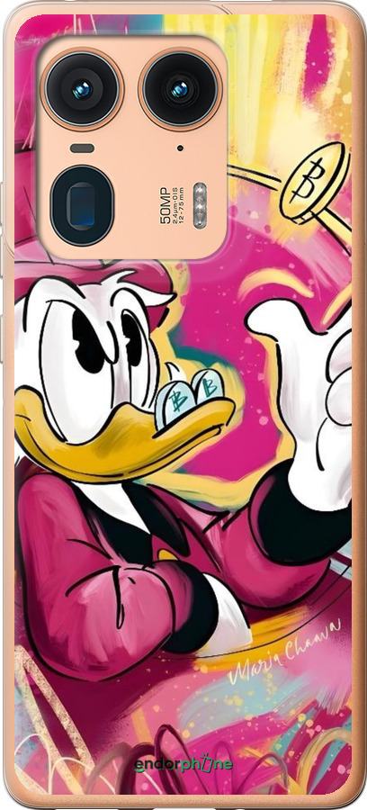 Силіконовий чехол Скрудж для Motorola Edge 50 Ultra - 6283u-3760 изображение 