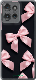 Силиконовый чехол Coquette Ribbons Dark Coquette для Motorola Edge 50 - 6767u-3788 изображение 