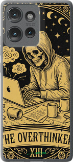 Силіконовий чохол 'The Overthinker' для Motorola Edge 50 зображення 1