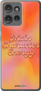 Силиконовый чехол Aura Gradient Main Character Energy Aesthetic Y2K для Motorola Edge 50 - 6783u-3788 изображение 