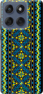 Силиконовый чехол Вышиванка 39 для Motorola Edge 60 Fusion 5G - 1173u-4021 изображение 