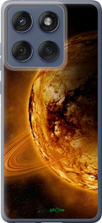 Силиконовый чехол Жёлтый Сатурн для Motorola Edge 60 Fusion 5G - 170u-4021 изображение 