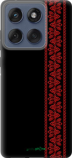 Силиконовый чехол Вышиванка 53 для Motorola Edge 60 Fusion 5G - 2041u-4021 изображение 