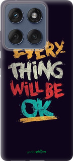 Силиконовый чехол Все будет хорошо для Motorola Edge 60 Fusion 5G - 4068u-4021 изображение 