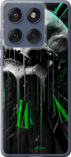 Силиконовый чехол Череп-часы для Motorola Edge 60 Fusion 5G - 4100u-4021 изображение 