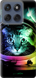 Силіконовий чехол Кіт-астронавт для Motorola Edge 60 Fusion 5G - 4154u-4021 изображение 