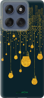 Силиконовый чехол Иллюстрация ночного города для Motorola Edge 60 Fusion 5G - 4162u-4021 изображение 