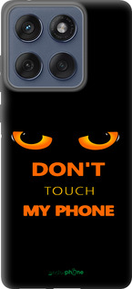 Силиконовый чехол Don't touch the phone для Motorola Edge 60 Fusion 5G - 4261u-4021 изображение 