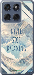 Силиконовый чехол Мечтать для Motorola Edge 60 Fusion 5G - 4379u-4021 изображение 