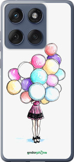 Силиконовый чехол Шарики для Motorola Edge 60 Fusion 5G - 4387u-4021 изображение 