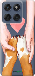 Силиконовый чехол Дружба для Motorola Edge 60 Fusion 5G - 4410u-4021 изображение 