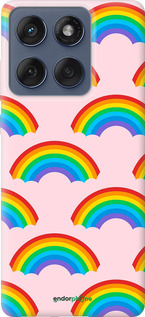 Силиконовый чехол Rainbows для Motorola Edge 60 Fusion 5G - 4478u-4021 изображение 