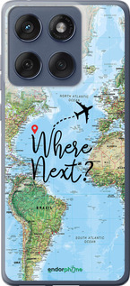 Силиконовый чехол Путешествие для Motorola Edge 60 Fusion 5G - 4503u-4021 изображение 