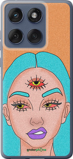 Силіконовий чехол Дівчина малюнок для Motorola Edge 60 Fusion 5G - 4576u-4021 изображение 