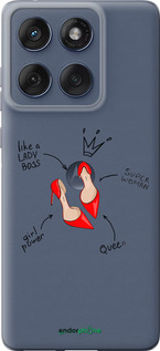 Силіконовий чехол Жінка для Motorola Edge 60 Fusion 5G - 4599u-4021 изображение 