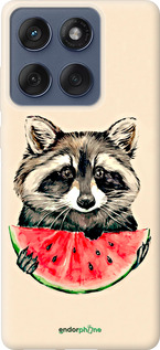 Силіконовий чехол Єнотик з кавуном для Motorola Edge 60 Fusion 5G - 4605u-4021 изображение 