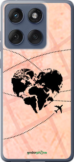 Силиконовый чехол Путешествуй для Motorola Edge 60 Fusion 5G - 4607u-4021 изображение 