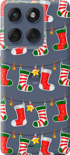 Силиконовый чехол Новогодний 9 для Motorola Edge 60 Fusion 5G - 4622u-4021 изображение 