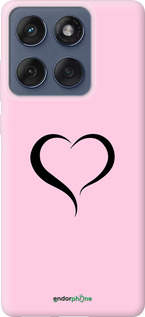 Силиконовый чехол Сердце 1 для Motorola Edge 60 Fusion 5G - 4730u-4021 изображение 