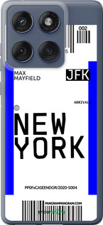 Силиконовый чехол New York для Motorola Edge 60 Fusion 5G - 4861u-4021 изображение 