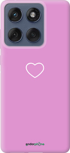 Силиконовый чехол Сердце 2 для Motorola Edge 60 Fusion 5G - 4863u-4021 изображение 