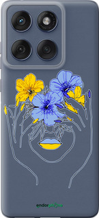 Силіконовий чехол Дівчина v4 для Motorola Edge 60 Fusion 5G - 5276u-4021 изображение 