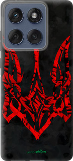 Силиконовый чехол Герб Украины v4 для Motorola Edge 60 Fusion 5G - 5319u-4021 изображение 