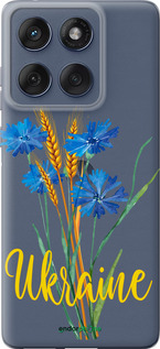 Силиконовый чехол Ukraine v2 для Motorola Edge 60 Fusion 5G - 5445u-4021 изображение 