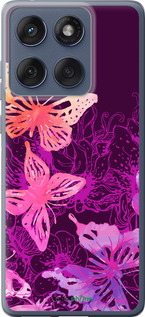 Силіконовий чехол Метелики v2 для Motorola Edge 60 Fusion 5G - 5475u-4021 изображение 