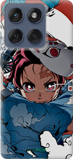 Силиконовый чехол Танджиро Камадо для Motorola Edge 60 Fusion 5G - 5574u-4021 изображение 