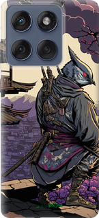 Силиконовый чехол Птица воин для Motorola Edge 60 Fusion 5G - 5587u-4021 изображение 