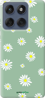 Силіконовий чехол Ромашки v4 для Motorola Edge 60 Fusion 5G - 5603u-4021 изображение 