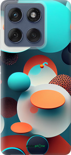 Силиконовый чехол Горошек абстракция для Motorola Edge 60 Fusion 5G - 5608u-4021 изображение 