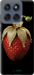 Силиконовый чехол Клубника v3 для Motorola Edge 60 Fusion 5G - 5638u-4021 изображение 