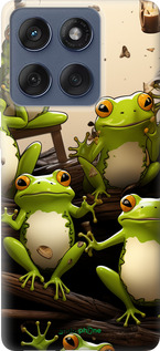 Силиконовый чехол Жабки для Motorola Edge 60 Fusion 5G - 5656u-4021 изображение 