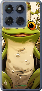 Силіконовий чехол Весела жаба для Motorola Edge 60 Fusion 5G - 5658u-4021 изображение 