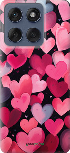 Силіконовий чехол Сердечка 4 для Motorola Edge 60 Fusion 5G - 5662u-4021 изображение 