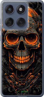 Силіконовий чехол Череп для Motorola Edge 60 Fusion 5G - 5952u-4021 изображение 