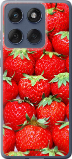 Силіконовий чехол Полуниця для Motorola Edge 60 Fusion 5G - 6020u-4021 изображение 