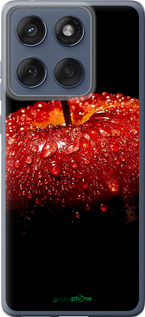 Силиконовый чехол Яблоко для Motorola Edge 60 Fusion 5G - 6022u-4021 изображение 