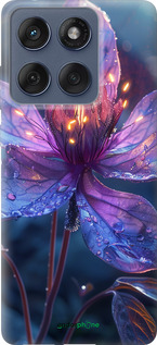 Силиконовый чехол Магический цветок для Motorola Edge 60 Fusion 5G - 6038u-4021 изображение 