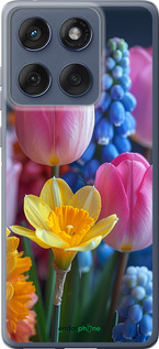 Силіконовий чехол Весняні квіти для Motorola Edge 60 Fusion 5G - 6058u-4021 изображение 