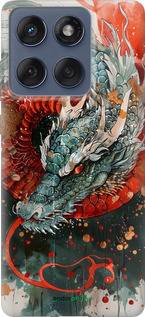 Силиконовый чехол Стихия огня для Motorola Edge 60 Fusion 5G - 6101u-4021 изображение 