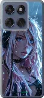 Силиконовый чехол Неоновый дождь для Motorola Edge 60 Fusion 5G - 6119u-4021 изображение 