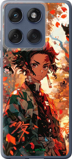 Силиконовый чехол Tanjiro для Motorola Edge 60 Fusion 5G - 6130u-4021 изображение 