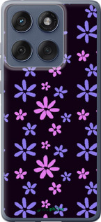 Силиконовый чехол с  цветами для Motorola Edge 60 Fusion 5G - 6258u-4021 изображение 