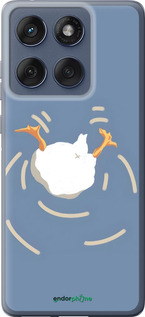 Силиконовый чехол Гусь ныряет для Motorola Edge 60 Fusion 5G - 6275u-4021 изображение 