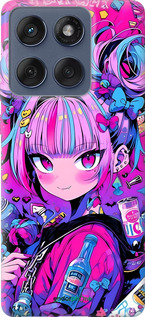 Силіконовий чехол Аніме мілаха для Motorola Edge 60 Fusion 5G - 6314u-4021 изображение 