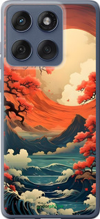 Силиконовый чехол Природа японии для Motorola Edge 60 Fusion 5G - 6327u-4021 изображение 